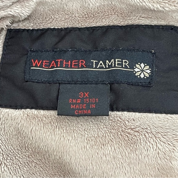 Weather Tamer Womens Rain Jacket Black size 3X - Picture 2 of 5